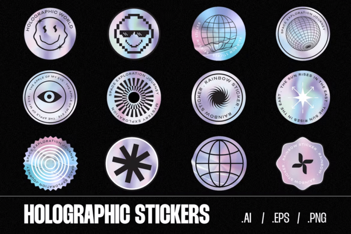 Holographic Stickers