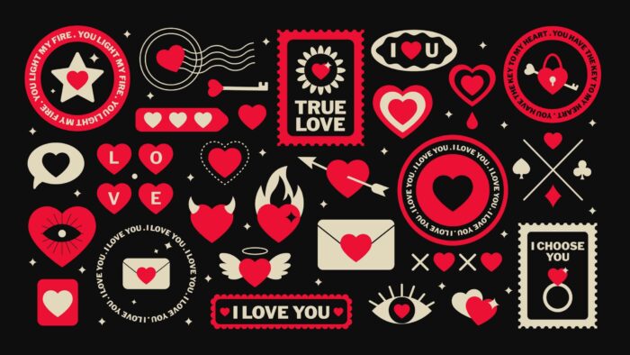 28 Love Badges Elements scaled 1 Desigix Shop