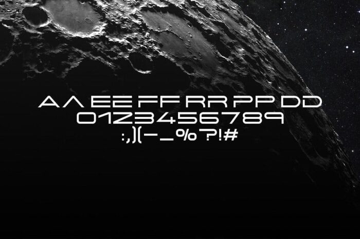 Centauri Futuristic Font 2 Desigix Shop