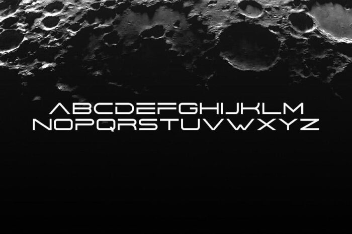Centauri Futuristic Font 4 Desigix Shop