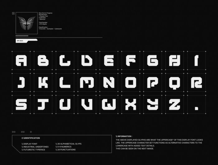 Remuria Modern Futuristic Font 2 Desigix Shop
