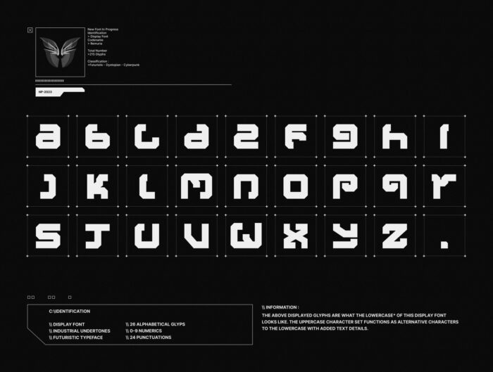 Remuria Modern Futuristic Font 3 Desigix Shop