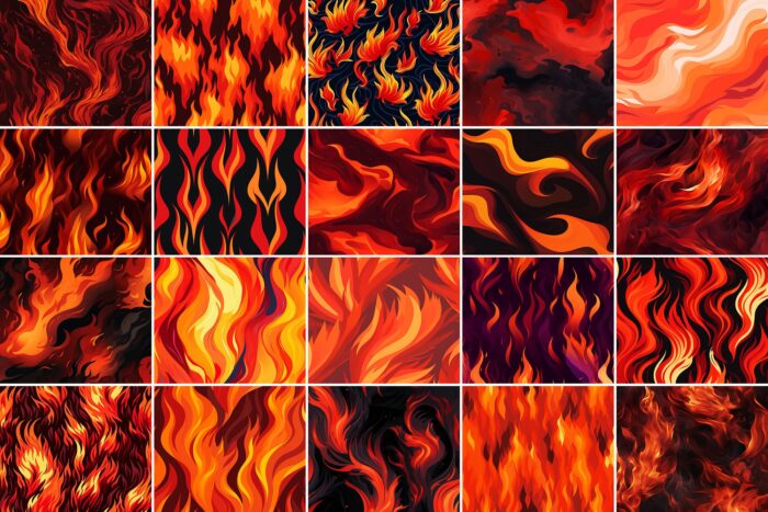 400 Fire Patterns Image 2 Desigix Shop