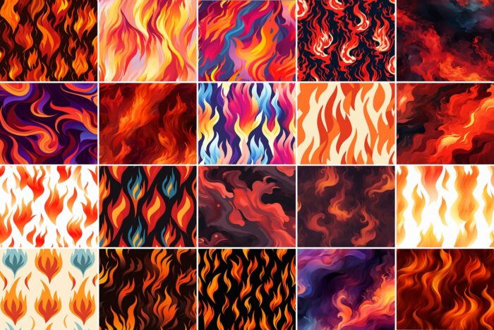 400 Fire Patterns Image 5 Desigix Shop