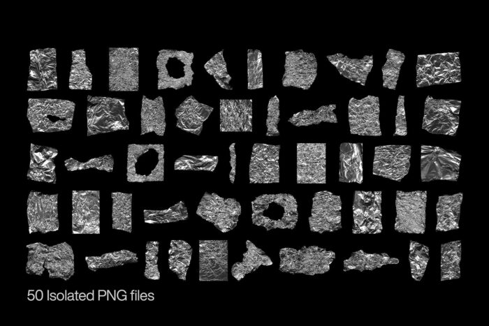 50 Aluminium Foil Textures Desigix 2 Desigix Shop