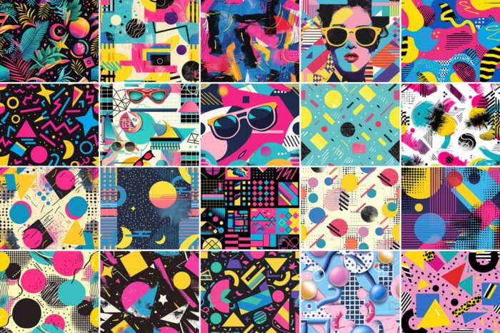 500 80s Patterns Image 2 Desigix Shop