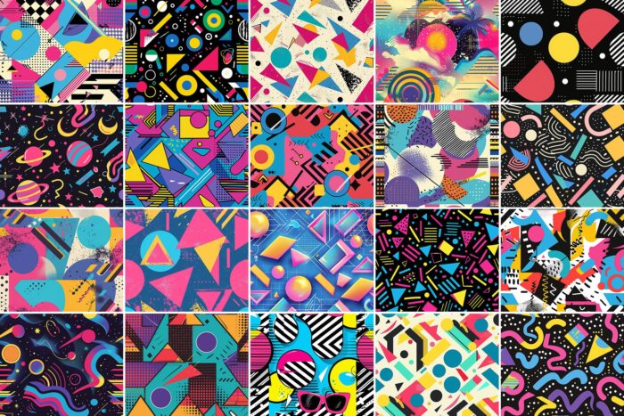 500 80s Patterns Image 3 Desigix Shop