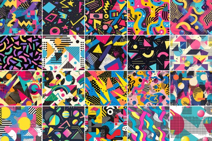 500 80s Patterns Image 4 Desigix Shop