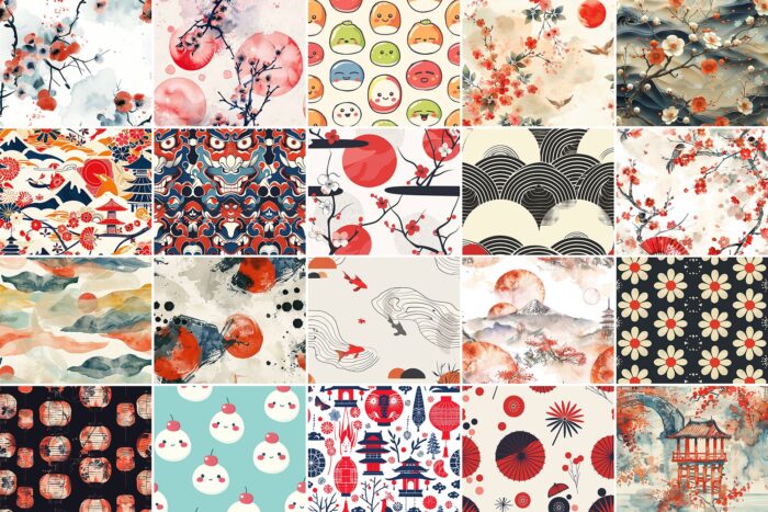 500 Japanese Patterns Image 4 Desigix Shop