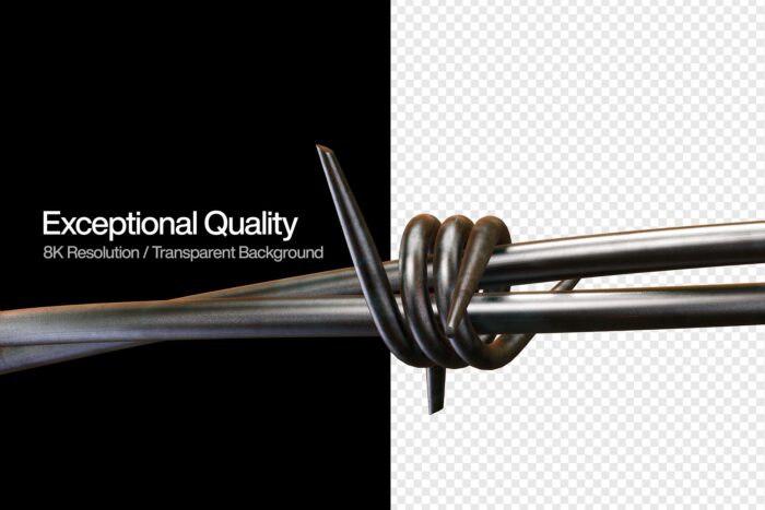 free barbed wire png textures 05 Desigix Shop