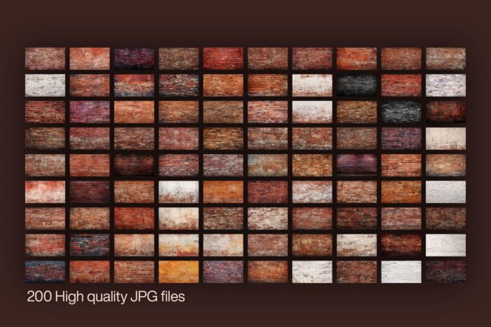 free brick wall textures background high resolution 03 Desigix Shop