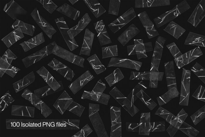 free transparent tape png textures 02 Desigix Shop