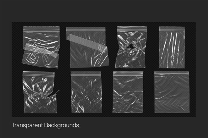 free ziplock plastic bag textures png transparent background 04 Desigix Shop